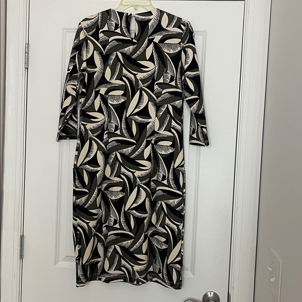 J. McLaughlin Catalyst Ponte Knit Dress Pockets New Medium - Picture 11 of 11